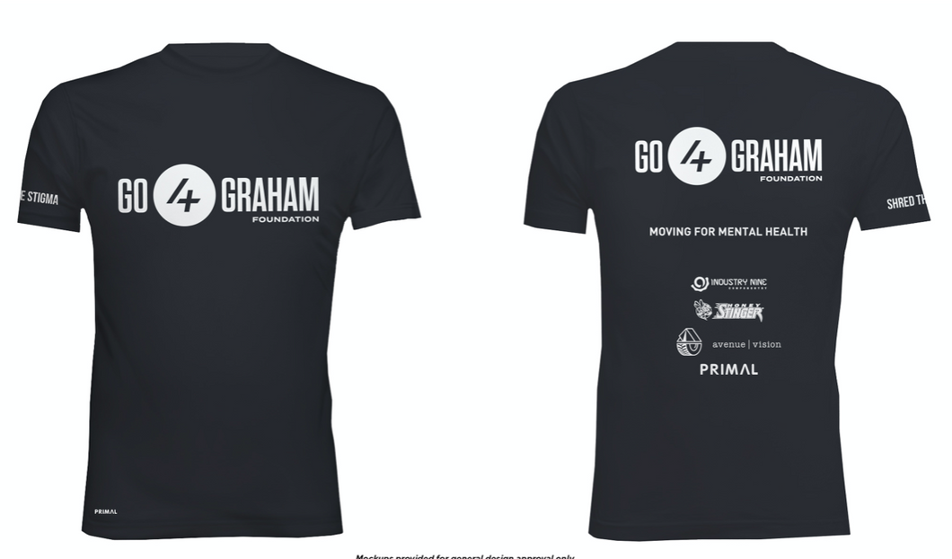 Short Sleeve Go4Graham T-Shirt (Black)
