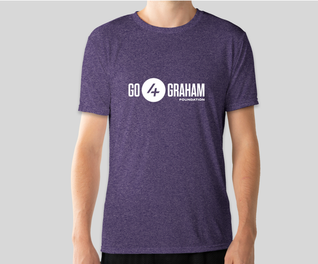 Go4Graham Purple Heather Sport T-Shirt