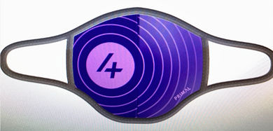 Go4Graham Mask, Purple Logo.