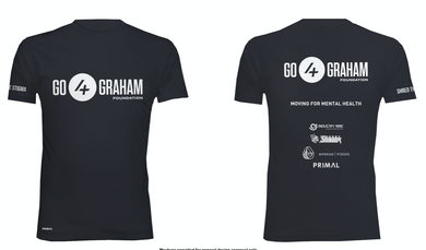 Short Sleeve Go4Graham T-Shirt (Black)