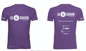Men's Short Sleeve Go4Graham T-Shirt (Purple)